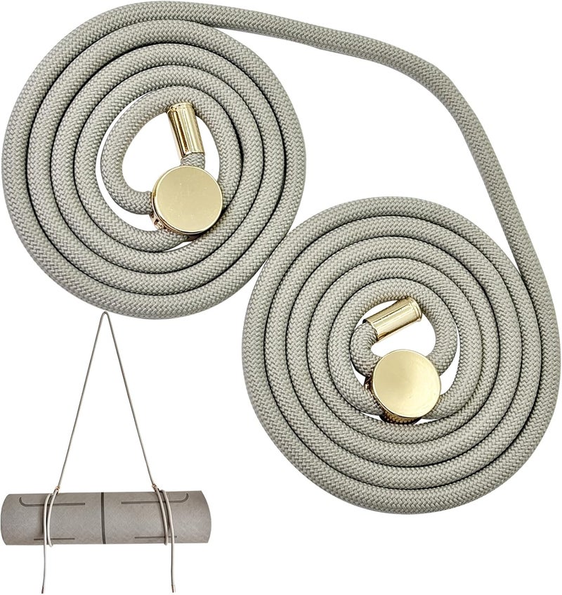 DAOSUN Yoga Mat Strap - 8MM Adjustable Paracord Carrier for Carrying Yoga Mats, Camping Pads & Blankets (Strap Only) - Image 1